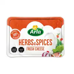 Arla Queso Crema Hierbas y Especias