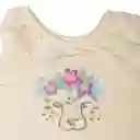 Polera Niña Vainilla Pillin 12