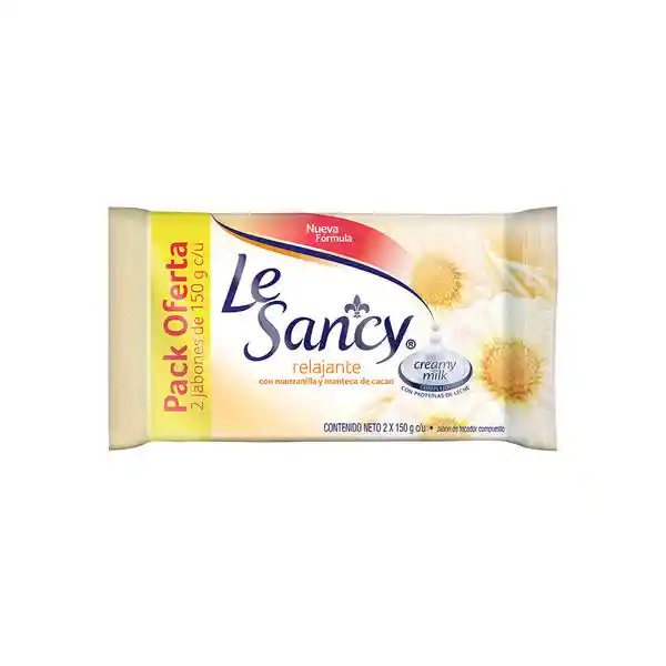 Le Sancy : Pack Jabón Barra Relajante 2X150G