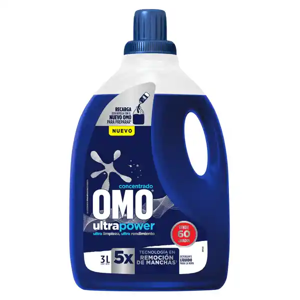 Omo Detergente Liquido Ultra Power