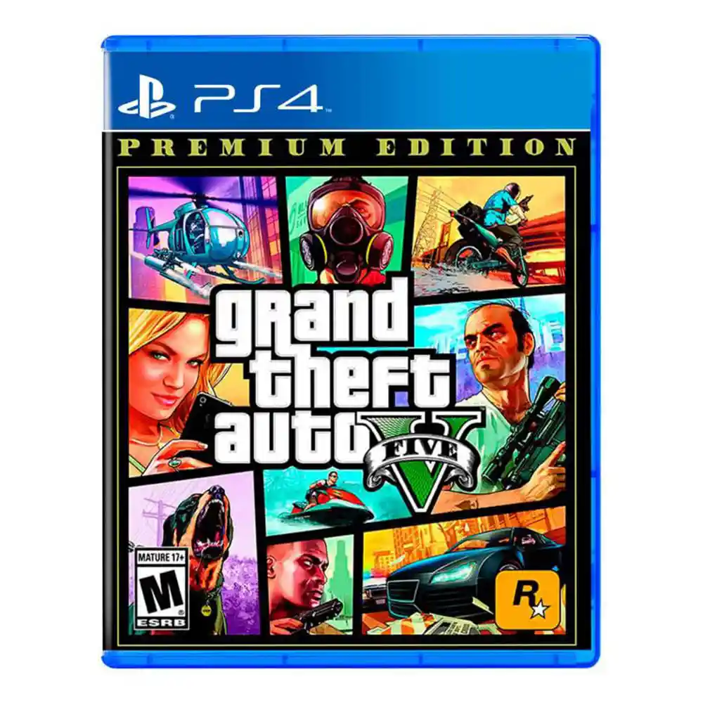 Sony Juego Gta V Premium Edition Ps4