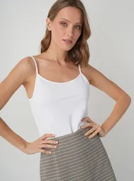 Polera Mujer Marquis Tiritas Sin Mangas Talla S