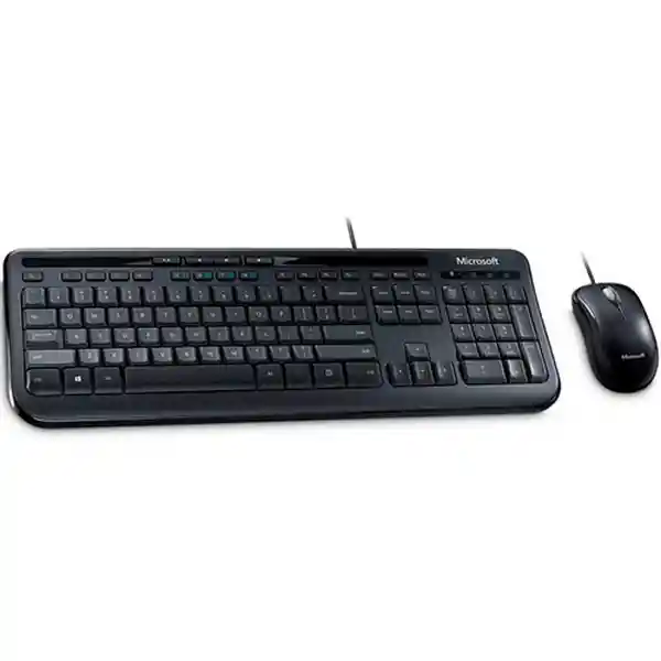 Microsoft Kit Teclado + Mouse Wired Desktop 600