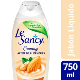 Le Sancy Jabón Líquido Creamy con Aceite de Almendras