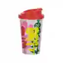 Vaso Térmico Plástico Con Diseño 400 mL 3213752000229