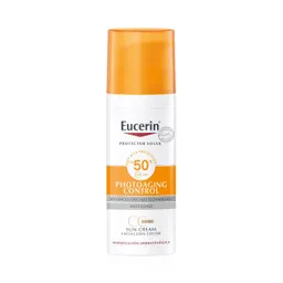 Eucerin Protector Solar FPS 50+ Photoaging Control Color Claro