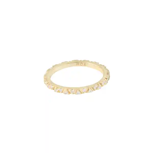 Anillo Triangle Baño de Oro Talla 6 Noa Joyas