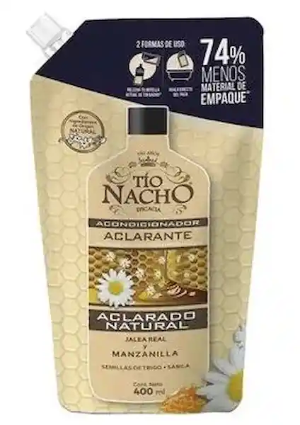 Tio Nacho Doypack Acondicionador Aclarante