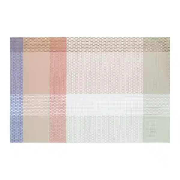 Individual Plástico Metal Cuadros Casaideas