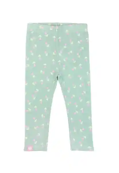 Leggins Tejida Arctic 198 Bebé Niña Verde 6 a 12 Meses Ficcus