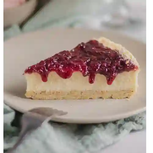 Cheesecake crema de berries porción