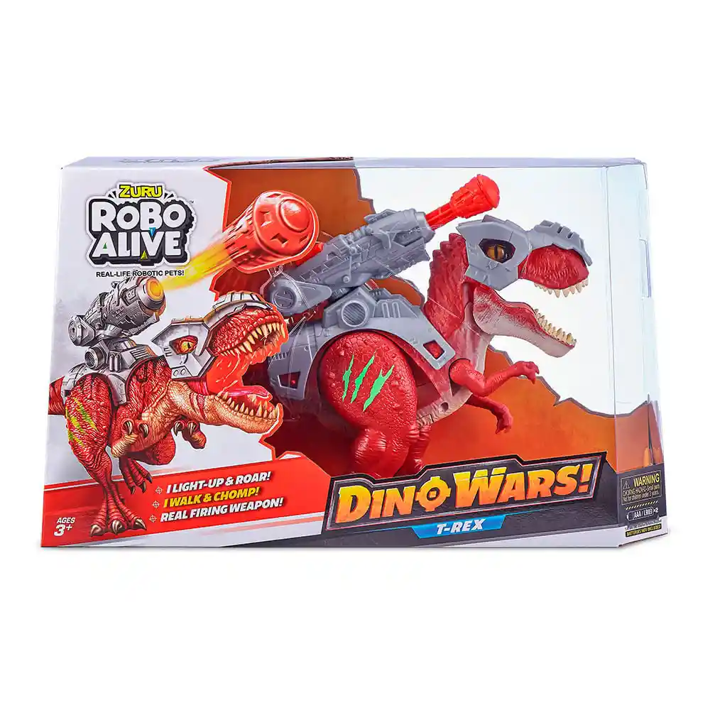 Zuru Robo Alive Dino Wars! T-rex C/lanzador