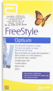 Freestyle optium Tiras Abbott