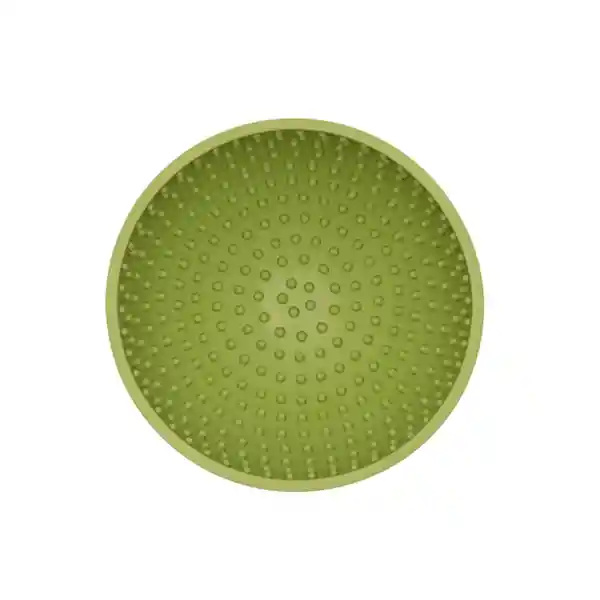 Lickimat Plato Interactivo Wobble Verde