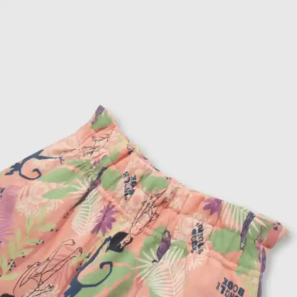 Short Libro de la Selva de Niña Salmón Talla 8A Colloky