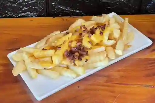 Papas Fritas Cheddar y Tocino