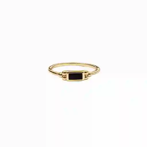 Anillo Glow Baño de Oro Talla 8 Noa Joyas