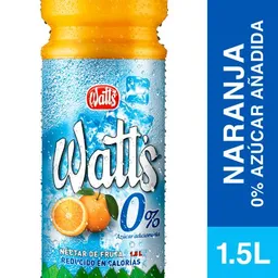 Watts Néctar Sabor A Naranja Sin Azúcar