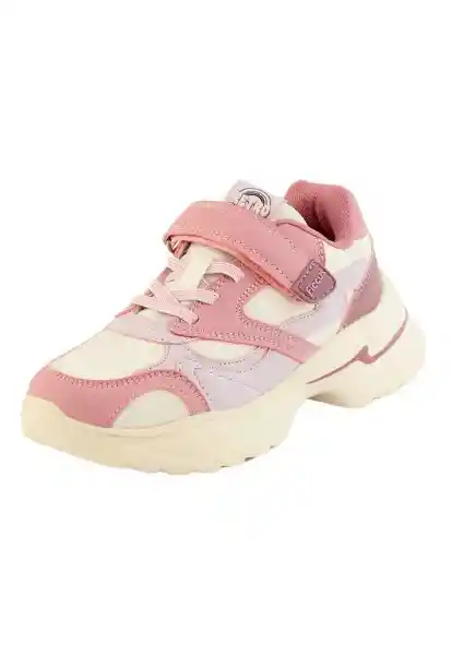 Zapatillas Sport Velcro W24 Niña Rosa Viejo 34 911 Ficcus