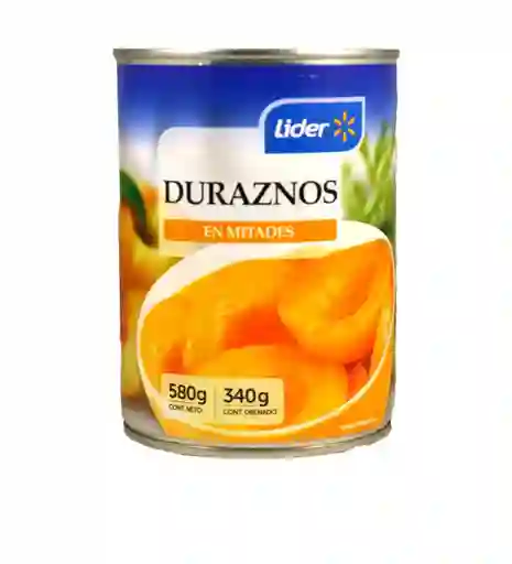 Durazno Mitades Lider