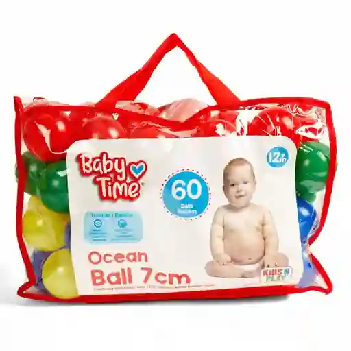 Baby Time Balón Colores 7 cm