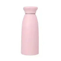 Miniso Botella de Vidrio Estirable Con Cordón Rosa 350 mL