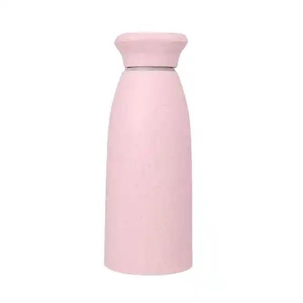 Miniso Botella de Vidrio Estirable Con Cordón Rosa 350 mL