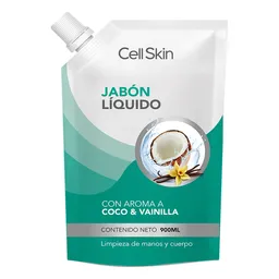 Cell Skin Jabón Líquido Coco y Vainilla