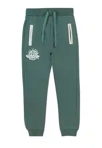 Pantalón Junior Sport B/Contraste Day to Day Verde Oscuro 12 768