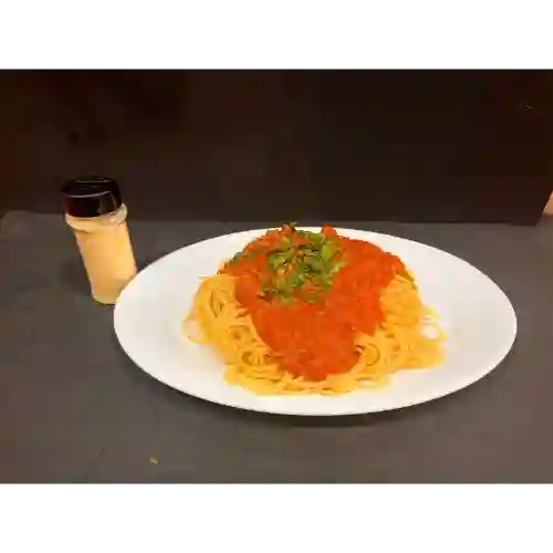 Tallarines Boloñesa