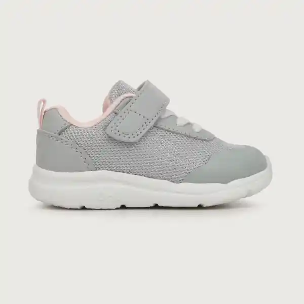 Zapatillas Sport Mesh Light Niña Gray Talla 21 Opaline