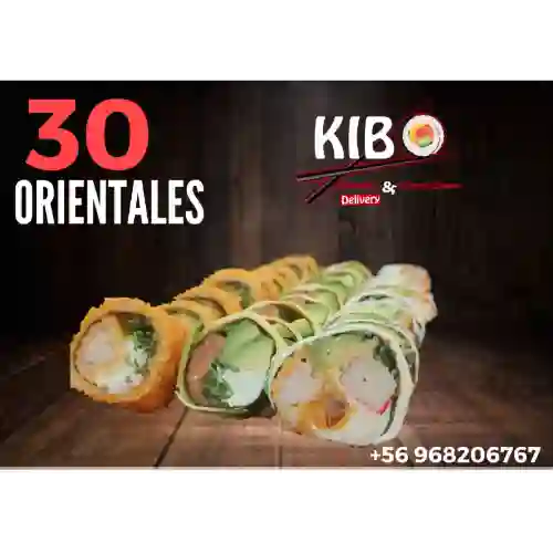 Promo Sushi 30 Mixtas Orientales