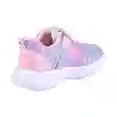 Zapatillas Luces Bebe Niña Rosado Pillin 20