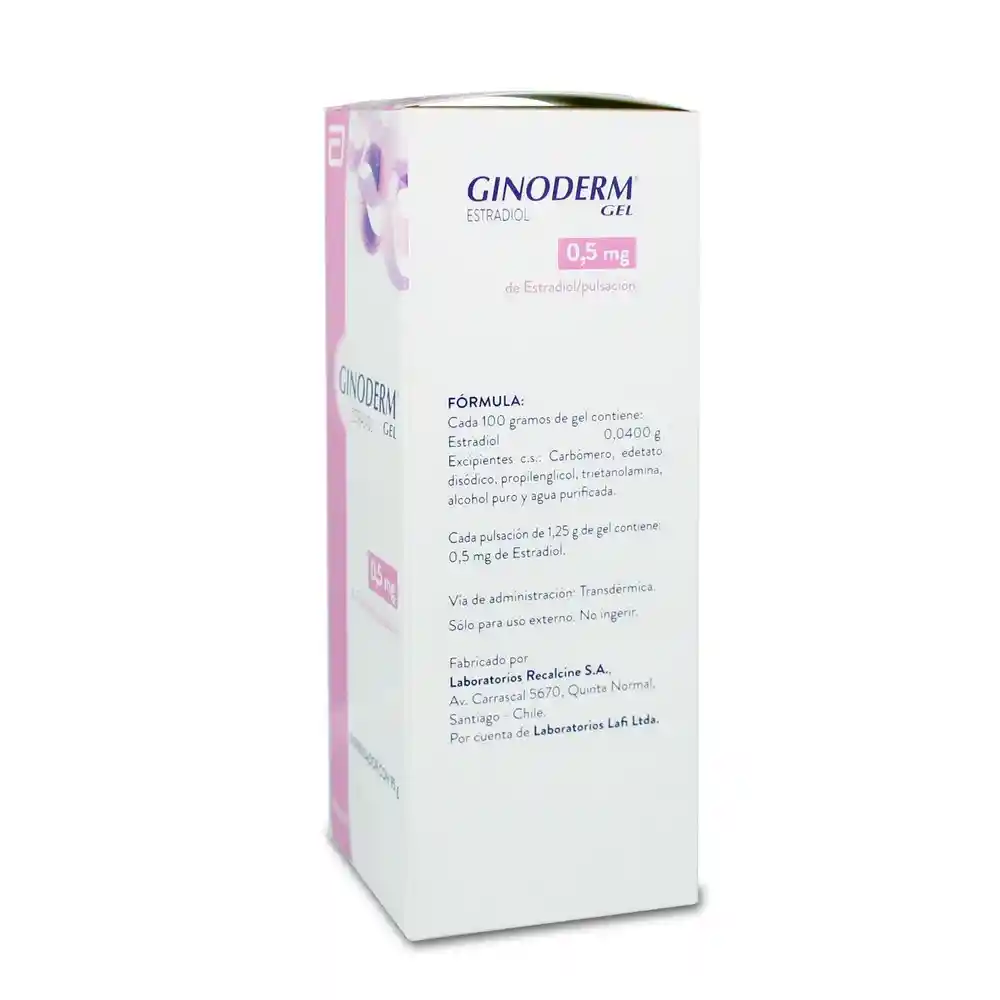 Ginoderm Estradiol 0.5 Mg Gel Tópico