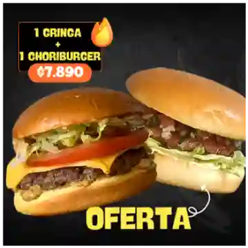 Combo Oferta Gringa + Choriburger