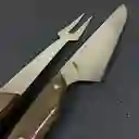 Set Parrillero Inoxidable Chinchilla 37 cm