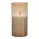 Vela Led de Vidrio Mediana Casaideas