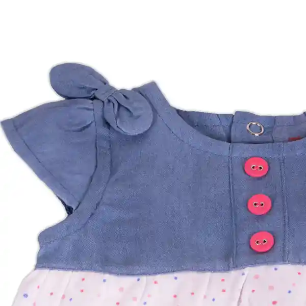 Conjunto Bebe Niña Coral Pillin 1 M