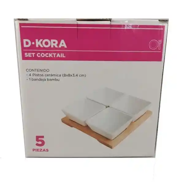Dkora Set Pocillo Para Cocktail