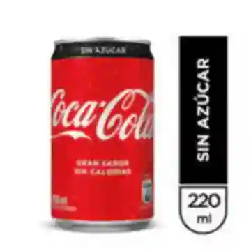 Coca Cola Zero Lata 220 Cc