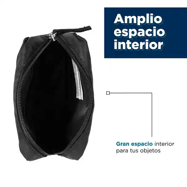 Neceser Negro Para Viajes Miniso