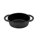 La Creole Olla Cocotte Black Matte 24 cm