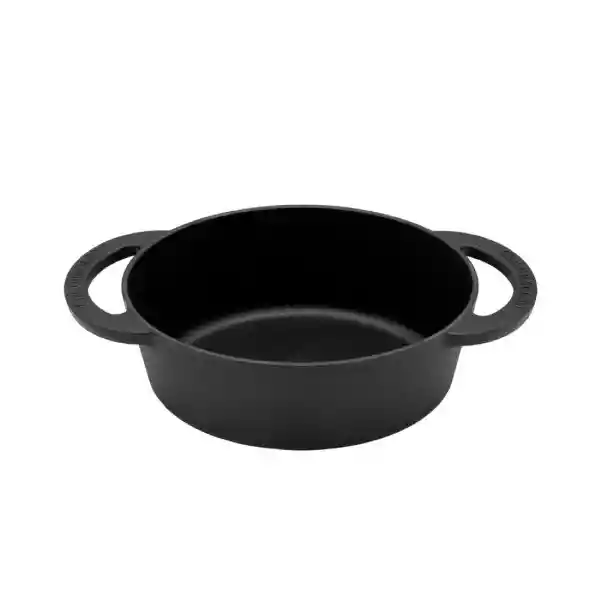 La Creole Olla Cocotte Black Matte 24 cm