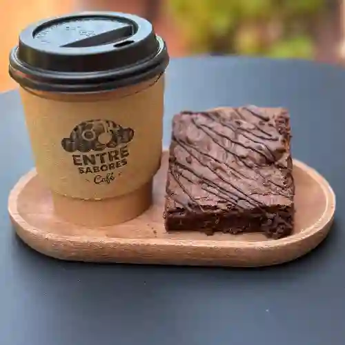 Promo Cappuccino + Brownie
