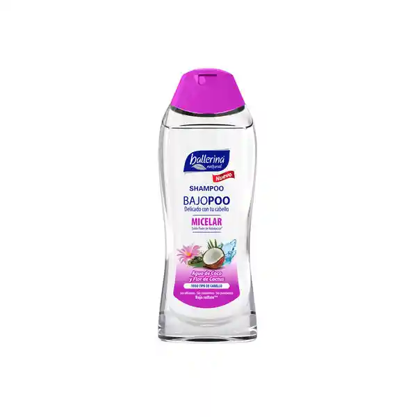 Ballerina Natural Shampoo Bajopoo Nutrición & Hidratación