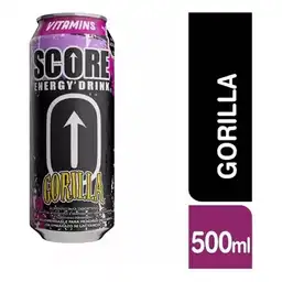 Score Bebida Energética Gorila