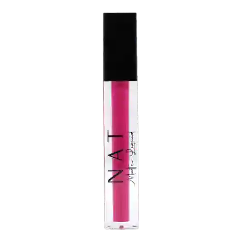 Nat Labial Líquido Mate Fucsia