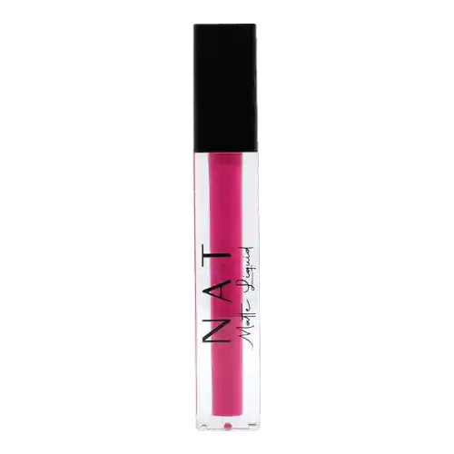 Nat Labial Líquido Mate Fucsia