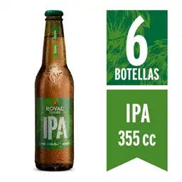 Royal Guard Cerveza Pacific Ipa 6 x 355 cc