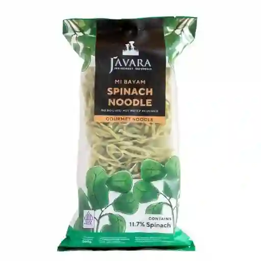 Javara Noodles Vegetales Espinaca